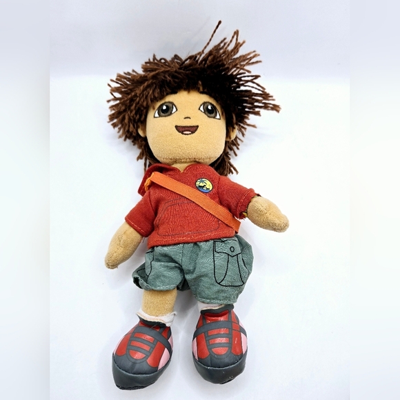 TY Beanie Baby - DIEGO (Red Shirt & Grey Pants - Nick Jr. - Go Diego Go!) 7.5" - Picture 2 of 5